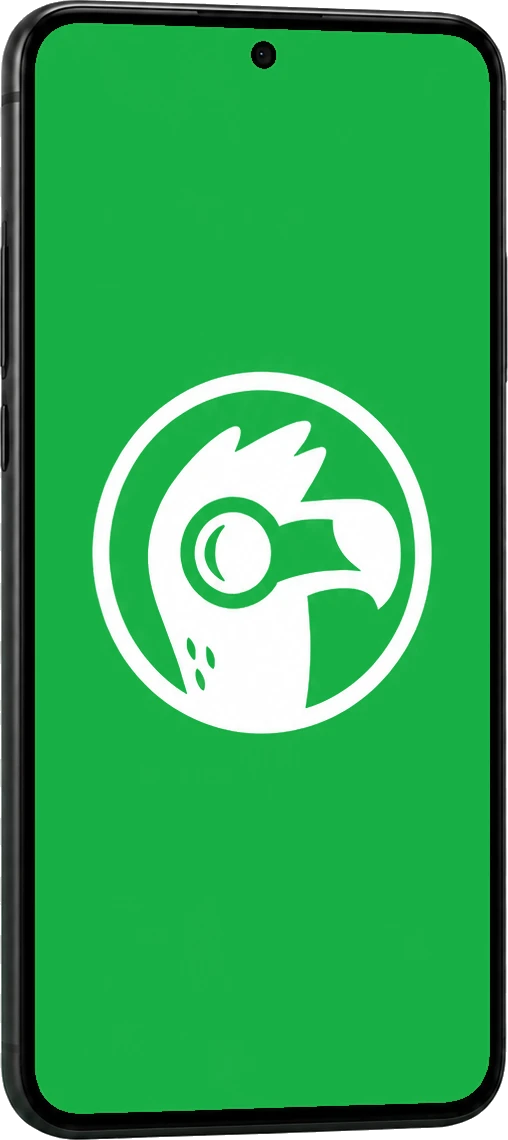 The Dodo Scan app reviewing an extracted record on a phone
