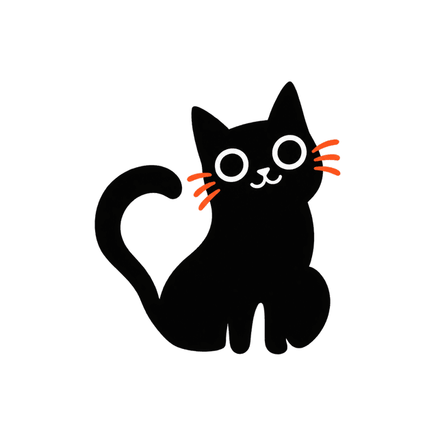 Raru, the watchful cat mascot of Raru Vision